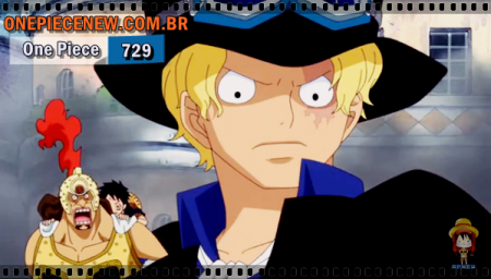 One Piece 729 - Rei do Dragão de Fogo! Protejam a vida do Luffy!